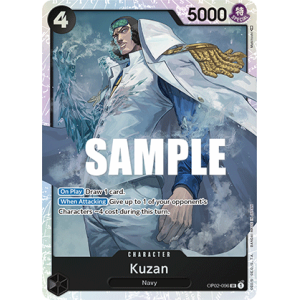 Kuzan (096) (Super Rare) – OP2 Paramount War | Carta ONE PIECE en México