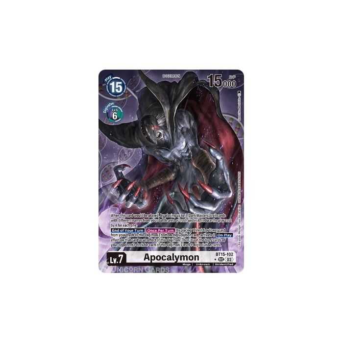 Apocalymon (Alternate Art) – BT15 Exceed Apocalypse | Carta DIGIMON en México
