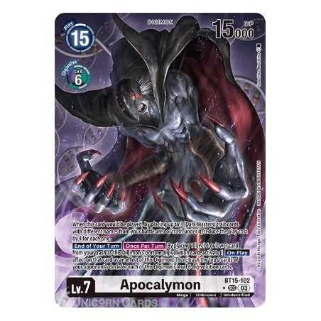 Apocalymon (Alternate Art) – BT15 Exceed Apocalypse | Carta DIGIMON en México