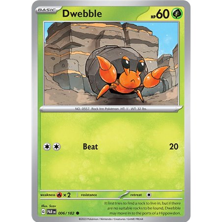 Dwebble (Reverse/Holo)