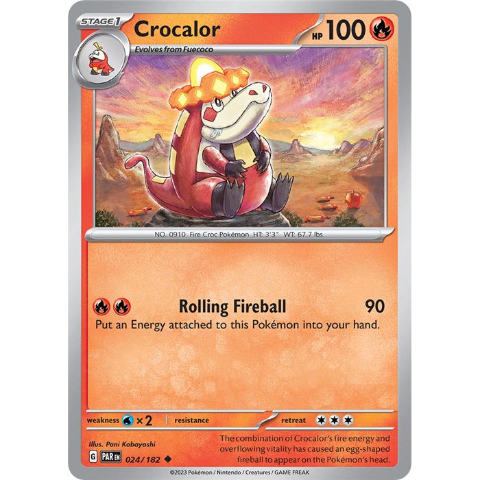 Crocalor (Reverse/Holo)