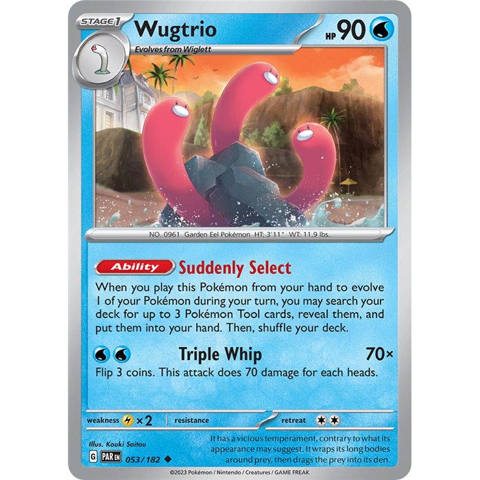 Wugtrio (Reverse/Holo)