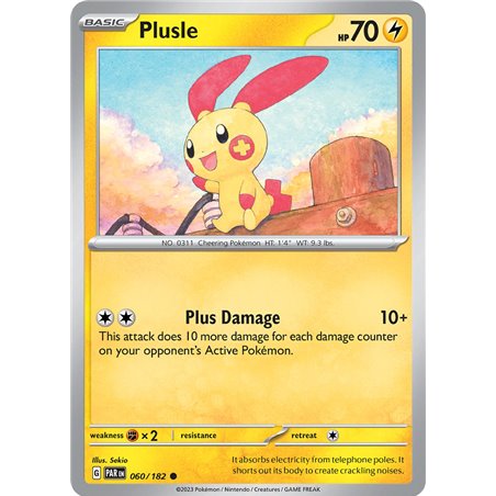 Plusle (Reverse/Holo)