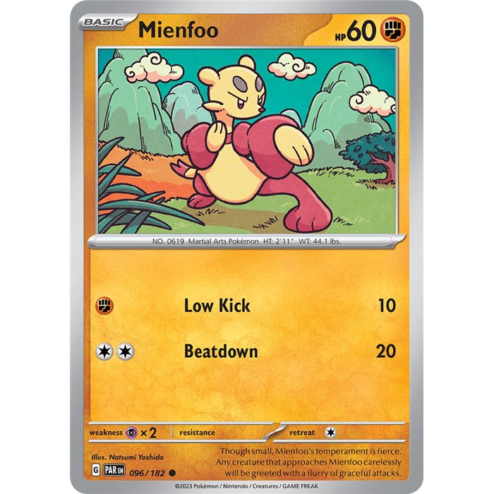 Mienfoo (Reverse/Holo)