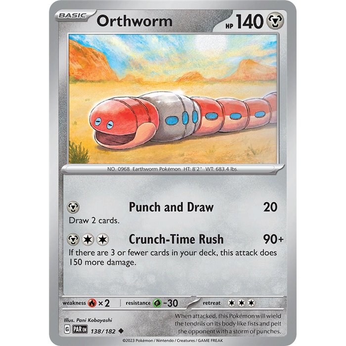 Orthworm (Reverse/Holo)