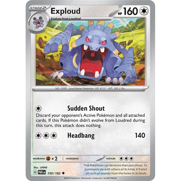 Exploud (Reverse/Holo)