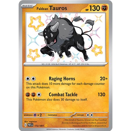 Tauros de Paldea (Shiny)