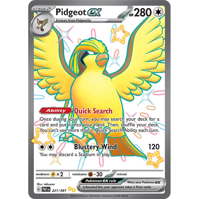 Pidgeot EX (Shiny)