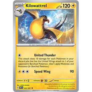 Kilowattrel (Reverse/Holo)