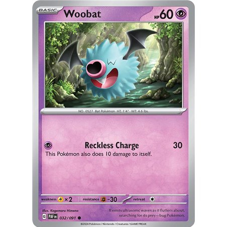 Woobat (Reverse/Holo)