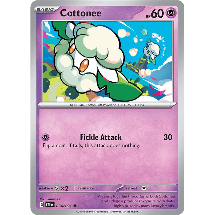 Cottonee (Reverse/Holo)