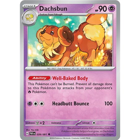 Dachsbun (Reverse/Holo)