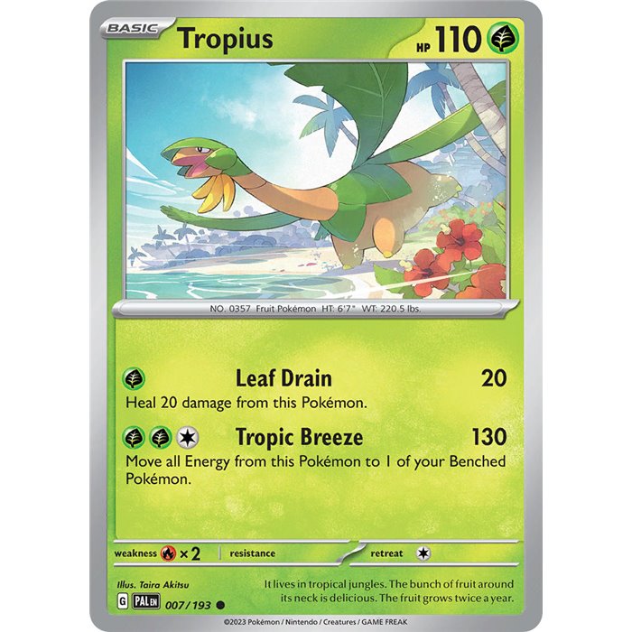 Tropius (Reverse/Holo)