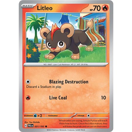 Litleo (Reverse/Holo)