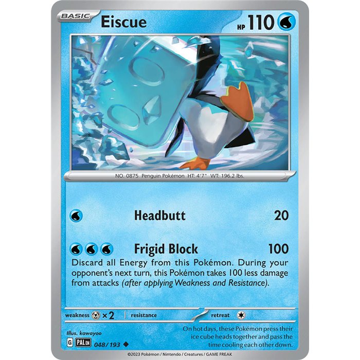 Eiscue (Reverse/Holo)