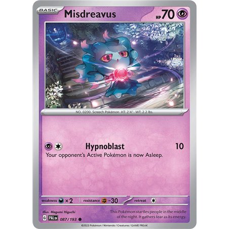 Misdreavus (Reverse/Holo)