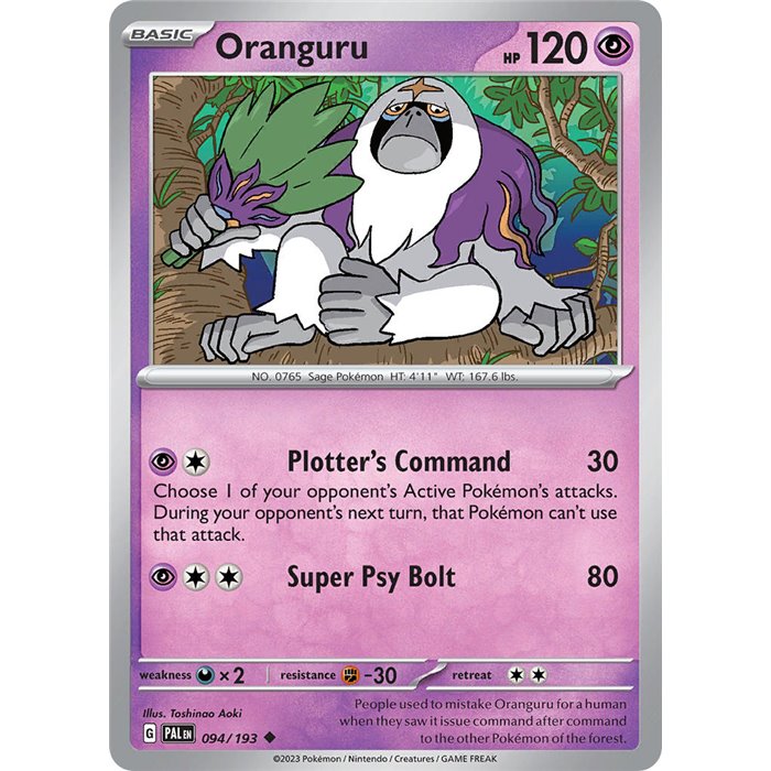 Oranguru (Reverse/Holo)