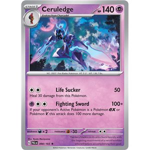 Ceruledge (Reverse/Holo)