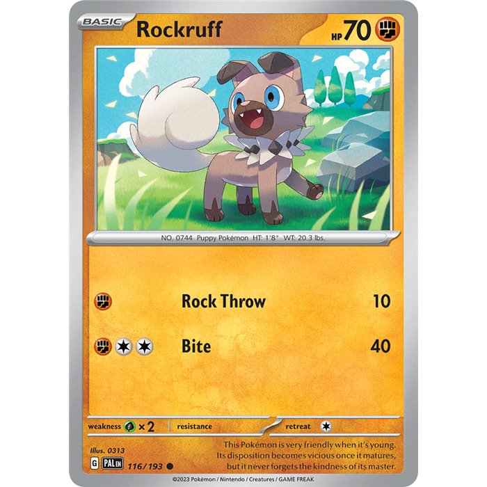 Rockruff (Reverse/Holo)