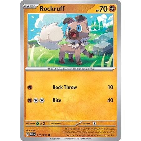 Rockruff (Reverse/Holo)