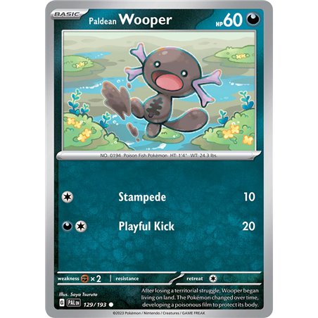 Wooper de Paldea (Reverse/Holo)