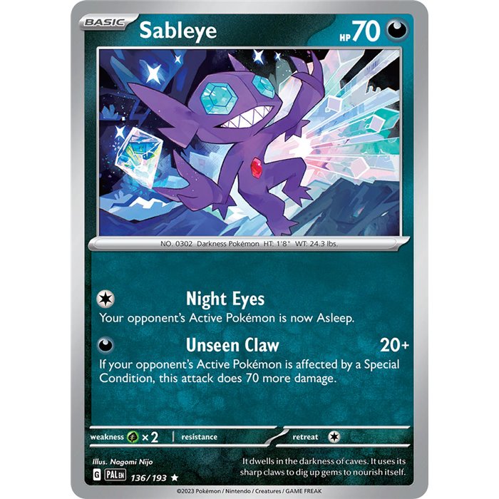 Sableye (Reverse/Holo)