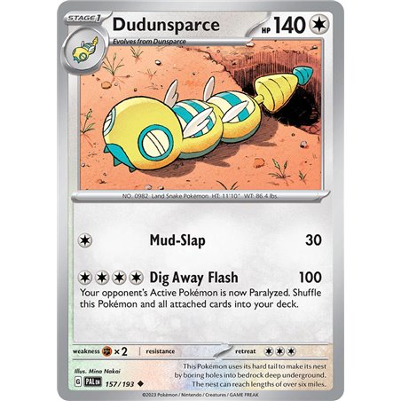 Dudunsparce (Reverse/Holo)