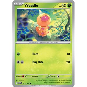 Weedle (Reverse/Holo)