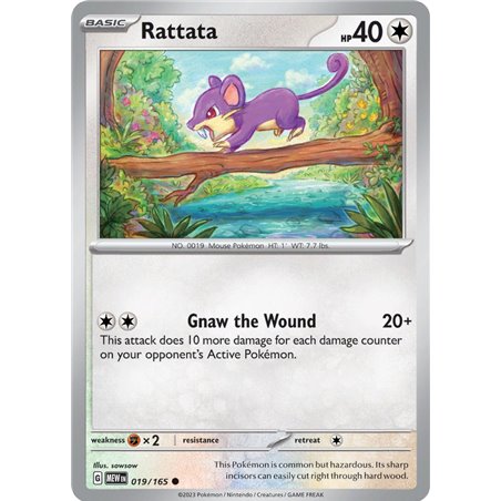 Rattata (Reverse/Holo)