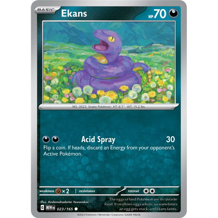 Ekans (Reverse/Holo)