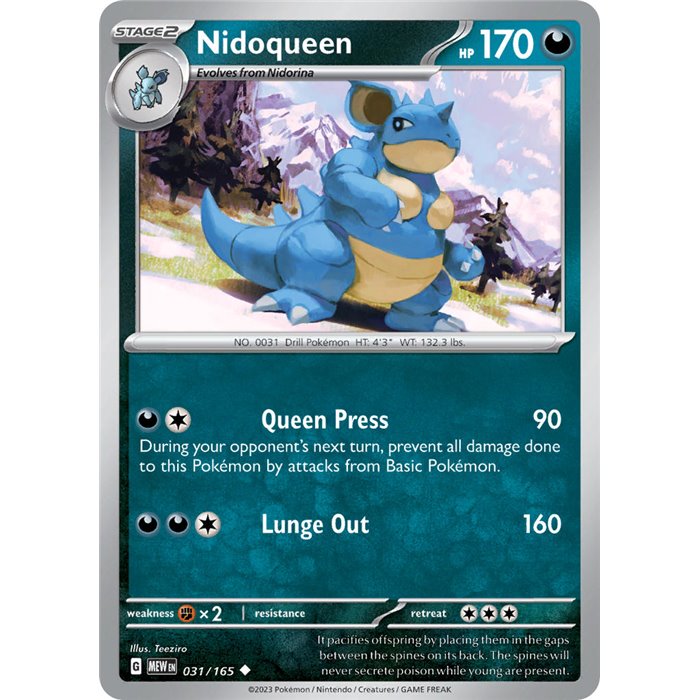 Nidoqueen (Reverse/Holo)