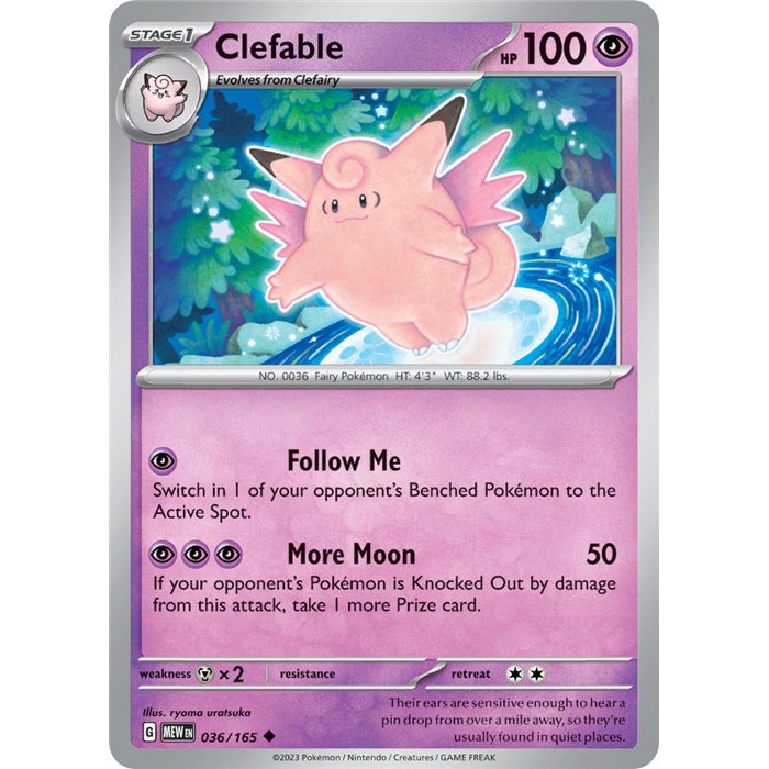 Clefable (Reverse/Holo)