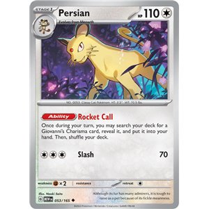 Persian (Reverse/Holo)