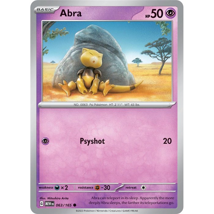 Abra (Reverse/Holo)