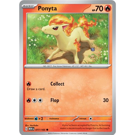 Ponyta (Reverse/Holo)