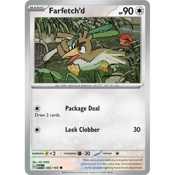 Farfetch'd (Reverse/Holo)