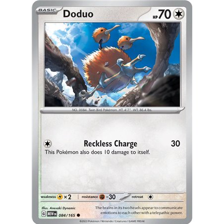Doduo (Reverse/Holo)