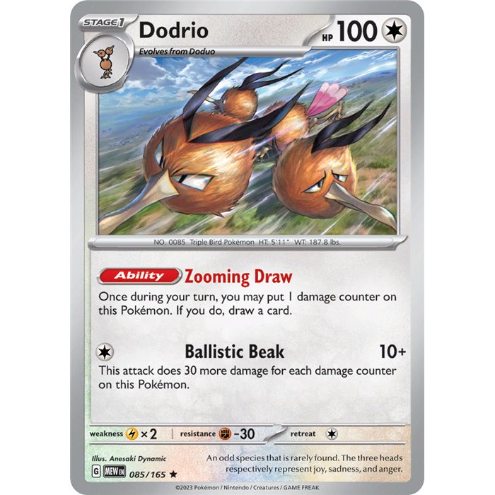 Dodrio (Reverse/Holo)