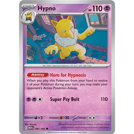 Hypno (Reverse/Holo)
