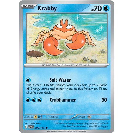 Krabby (Reverse/Holo)