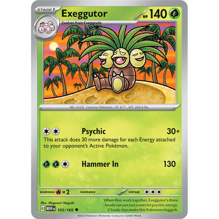 Exeggutor (Reverse/Holo)