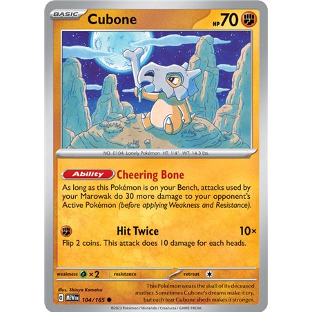 Cubone (Reverse/Holo)