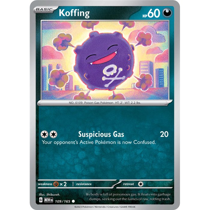 Koffing (Reverse/Holo)