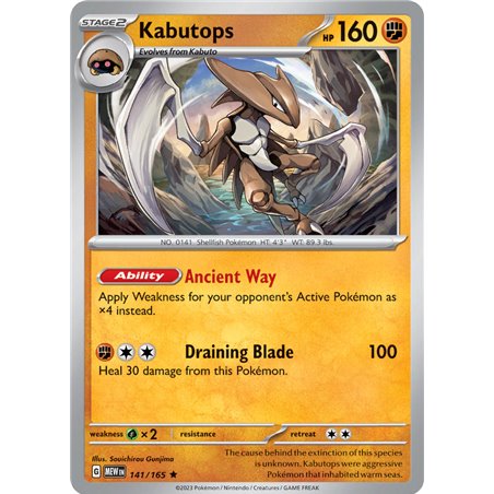 Kabutops (Reverse/Holo)