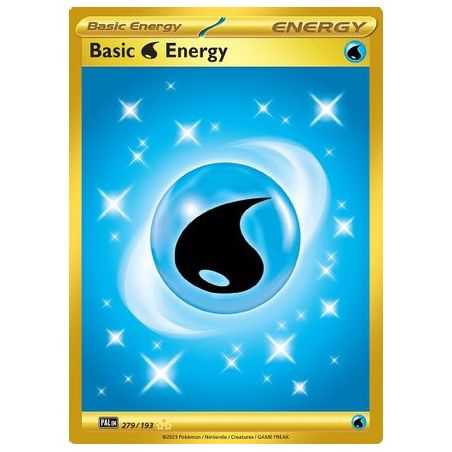 Basic Water Energy (Hyper Rare) – SV2 Paldea Evolved | Carta POKEMON en México