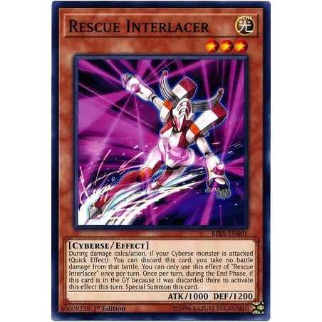 Rescue Interlacer (Common) – Rising Rampage | Carta YUGIOH en México