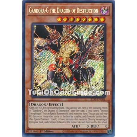 Gandora-G the Dragon of Destruction (Quarter Century Rare)
