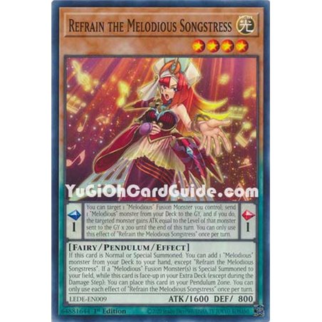 Refrain the Melodious Songstress (Common)