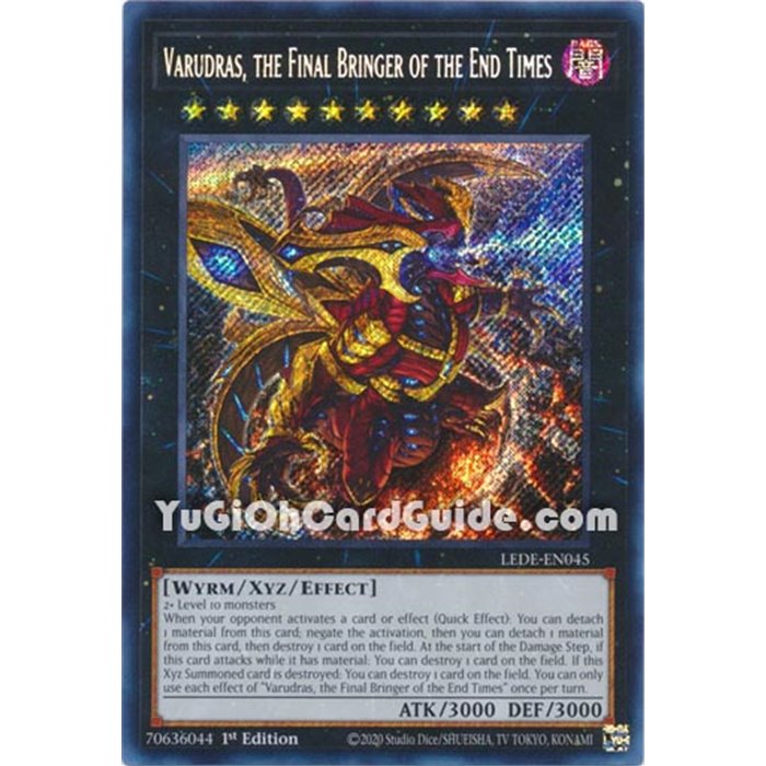 Varudras, the Final Bringer of the End Times (Quarter Century Rare)