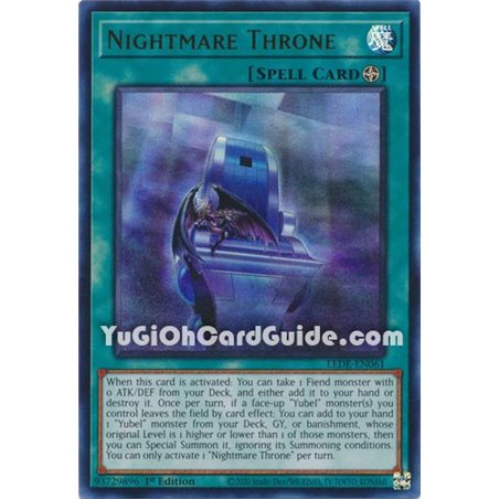 Nightmare Throne (Ultra Rare)